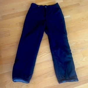 Bogner Sports black ski/snowboard pants in a women’s size 14.